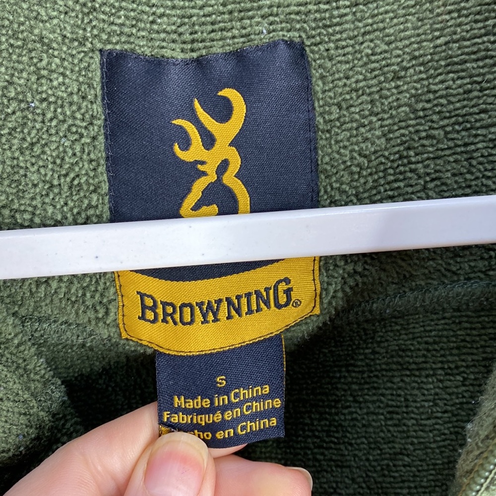 Browning 1/4 zip pullover warm sweater - Picture 3 of 4
